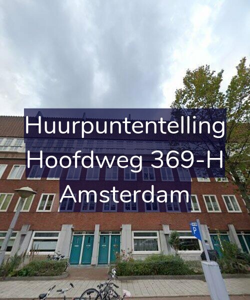 Foto gevel Huurpuntentelling voor Hoofdweg 369-H, Amsterdam