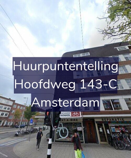 Foto gevel Huurpuntentelling voor Hoofdweg 143-C, Amsterdam