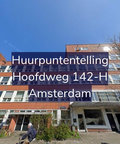 Foto gevel Huurpuntentelling voor Hoofdweg 142-H, Amsterdam