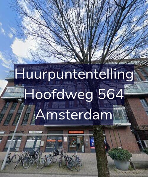 Foto gevel Huurpuntentelling voor Hoofdweg 564, Amsterdam