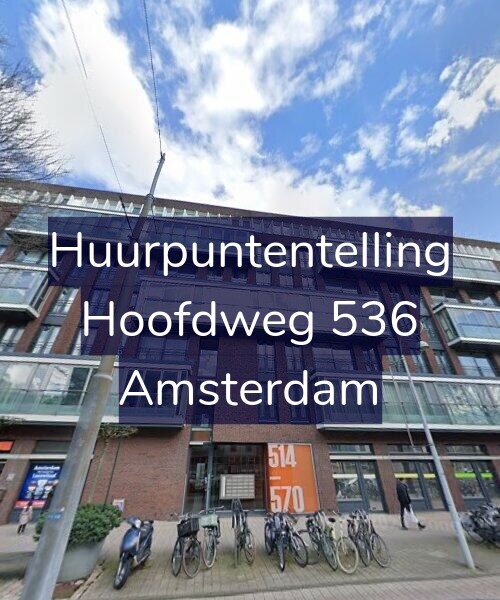 Foto gevel Huurpuntentelling voor Hoofdweg 536, Amsterdam