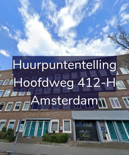 Foto gevel Huurpuntentelling voor Hoofdweg 412-H, Amsterdam