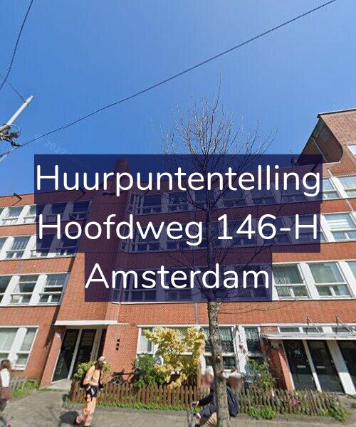 Foto gevel Huurpuntentelling voor Hoofdweg 146-H, Amsterdam