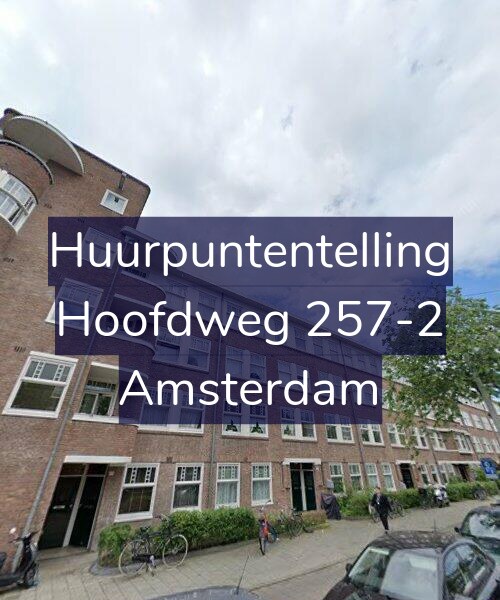 Foto gevel Huurpuntentelling voor Hoofdweg 257-2, Amsterdam