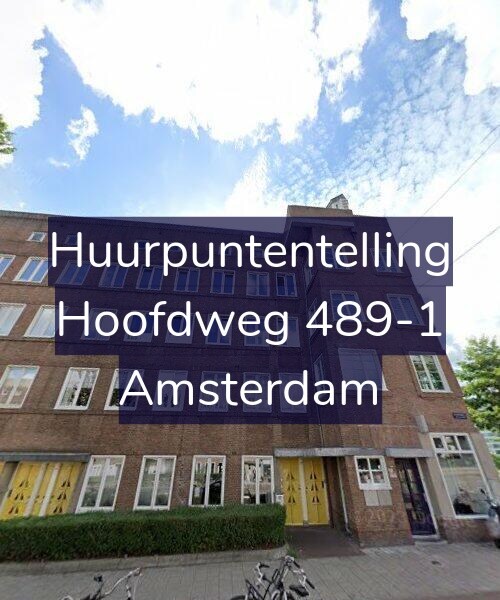 Foto gevel Huurpuntentelling voor Hoofdweg 489-1, Amsterdam
