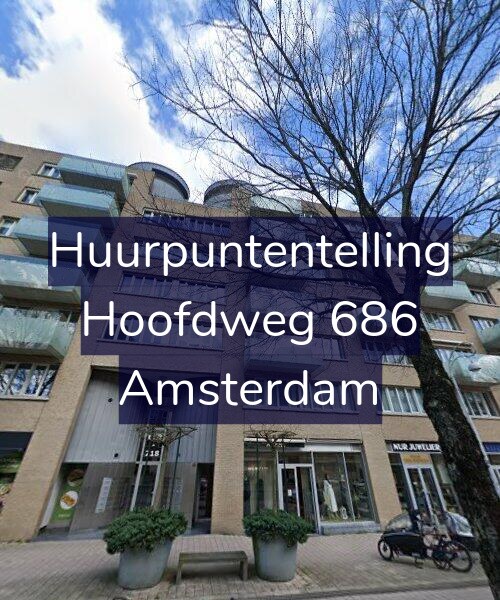 Foto gevel Huurpuntentelling voor Hoofdweg 686, Amsterdam