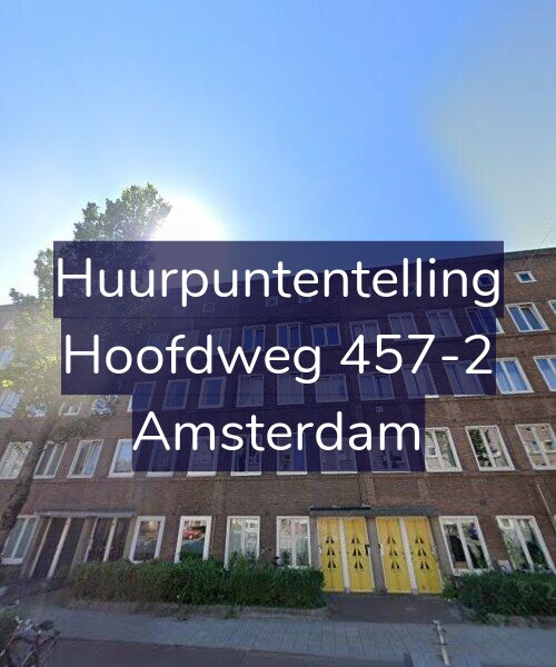 Foto gevel Huurpuntentelling voor Hoofdweg 457-2, Amsterdam