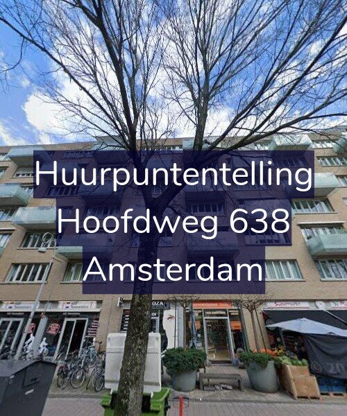 Foto gevel Huurpuntentelling voor Hoofdweg 638, Amsterdam