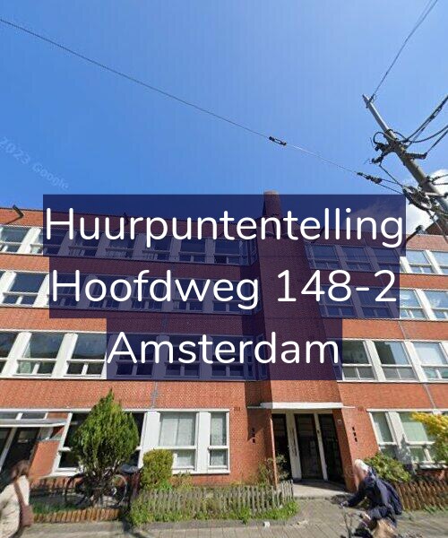 Foto gevel Huurpuntentelling voor Hoofdweg 148-2, Amsterdam