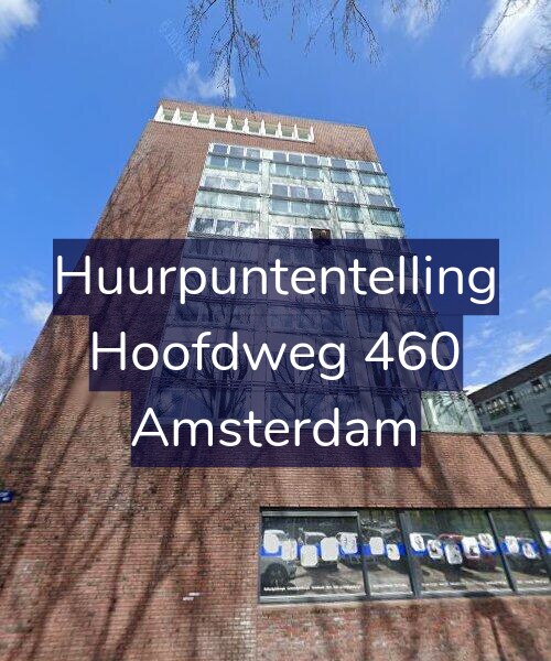 Foto gevel Huurpuntentelling voor Hoofdweg 460, Amsterdam
