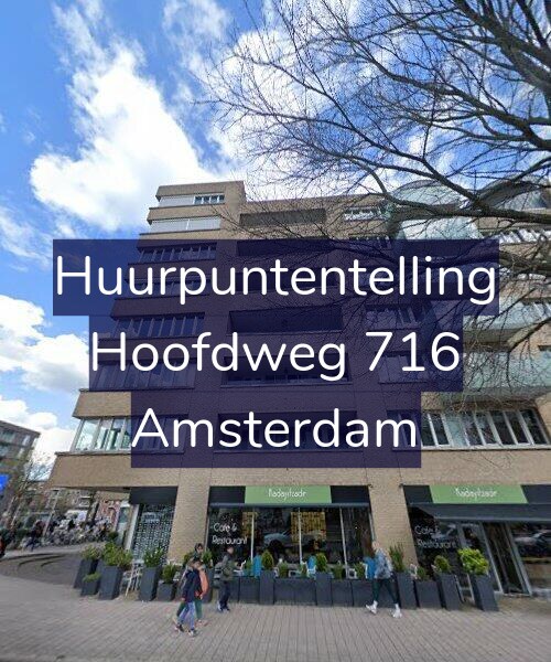 Foto gevel Huurpuntentelling voor Hoofdweg 716, Amsterdam