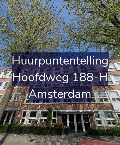 Foto gevel Huurpuntentelling voor Hoofdweg 188-H, Amsterdam
