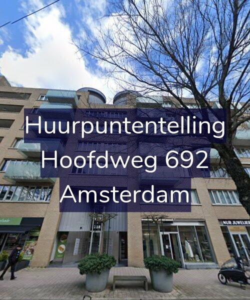 Foto gevel Huurpuntentelling voor Hoofdweg 692, Amsterdam