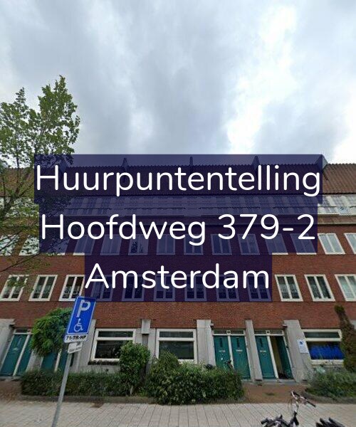 Foto gevel Huurpuntentelling voor Hoofdweg 379-2, Amsterdam