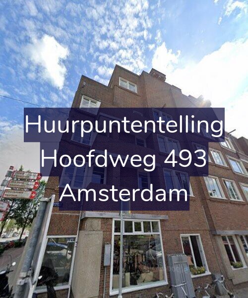 Foto gevel Huurpuntentelling voor Hoofdweg 493, Amsterdam