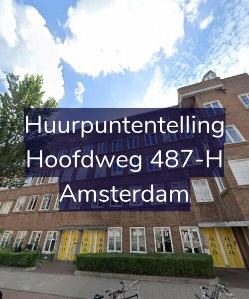 Foto gevel Huurpuntentelling voor Hoofdweg 487-H, Amsterdam
