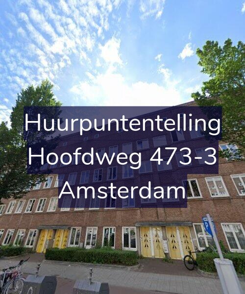 Foto gevel Huurpuntentelling voor Hoofdweg 473-3, Amsterdam