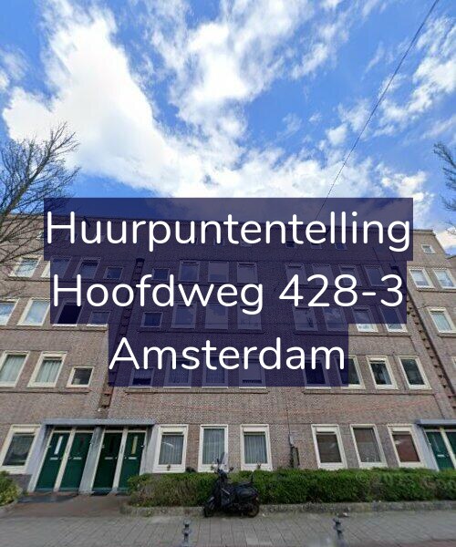 Foto gevel Huurpuntentelling voor Hoofdweg 428-3, Amsterdam