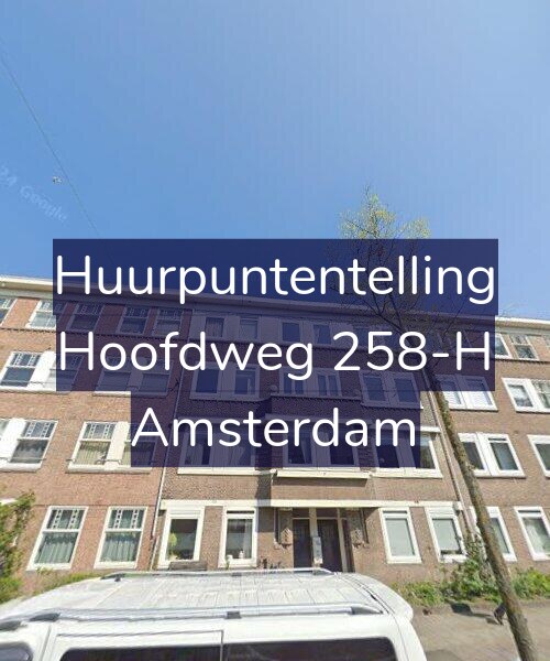 Foto gevel Huurpuntentelling voor Hoofdweg 258-H, Amsterdam