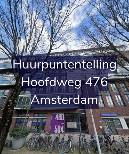 Foto gevel Huurpuntentelling voor Hoofdweg 476, Amsterdam