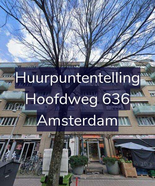 Foto gevel Huurpuntentelling voor Hoofdweg 636, Amsterdam