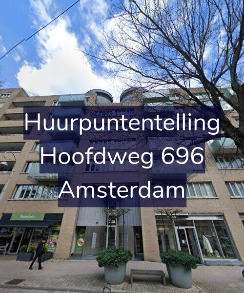 Foto gevel Huurpuntentelling voor Hoofdweg 696, Amsterdam