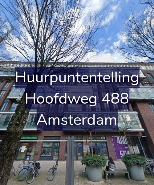 Foto gevel Huurpuntentelling voor Hoofdweg 488, Amsterdam