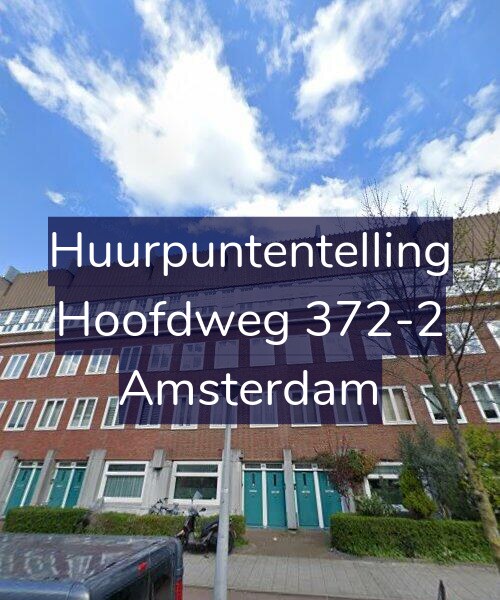 Foto gevel Huurpuntentelling voor Hoofdweg 372-2, Amsterdam