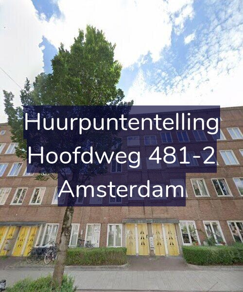 Foto gevel Huurpuntentelling voor Hoofdweg 481-2, Amsterdam
