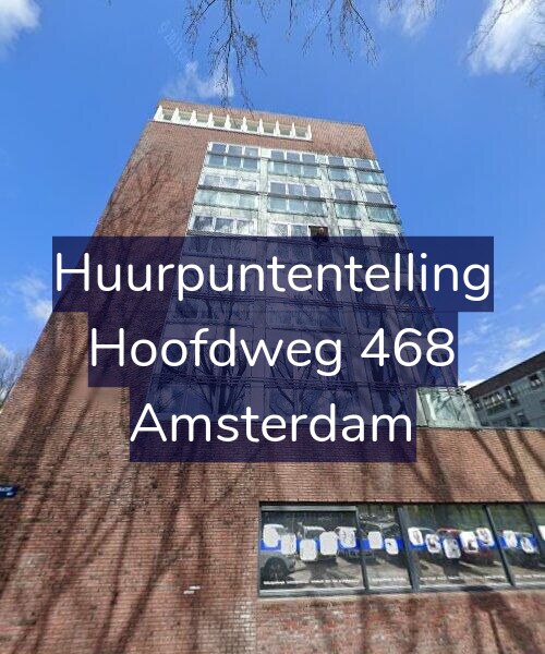 Foto gevel Huurpuntentelling voor Hoofdweg 468, Amsterdam