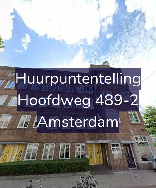 Foto gevel Huurpuntentelling voor Hoofdweg 489-2, Amsterdam
