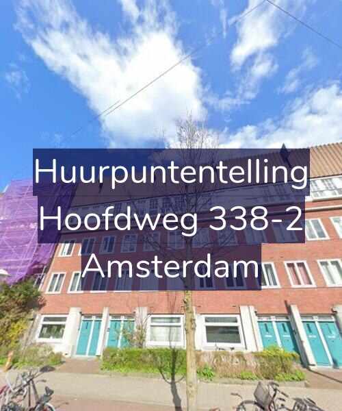 Foto gevel Huurpuntentelling voor Hoofdweg 338-2, Amsterdam