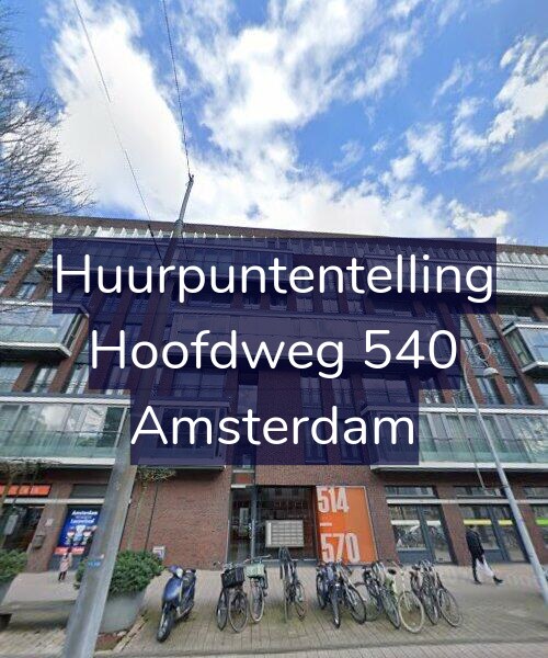 Foto gevel Huurpuntentelling voor Hoofdweg 540, Amsterdam