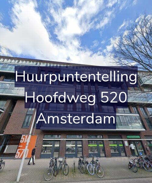 Foto gevel Huurpuntentelling voor Hoofdweg 520, Amsterdam