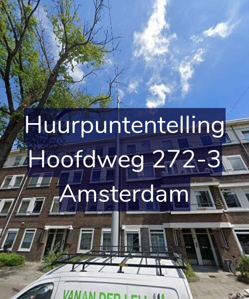 Foto gevel Huurpuntentelling voor Hoofdweg 272-3, Amsterdam