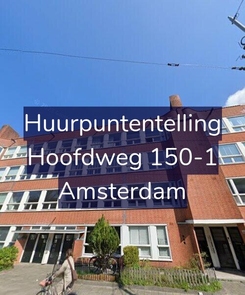 Foto gevel Huurpuntentelling voor Hoofdweg 150-1, Amsterdam
