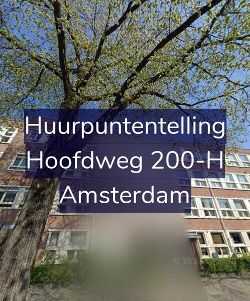 Foto gevel Huurpuntentelling voor Hoofdweg 200-H, Amsterdam