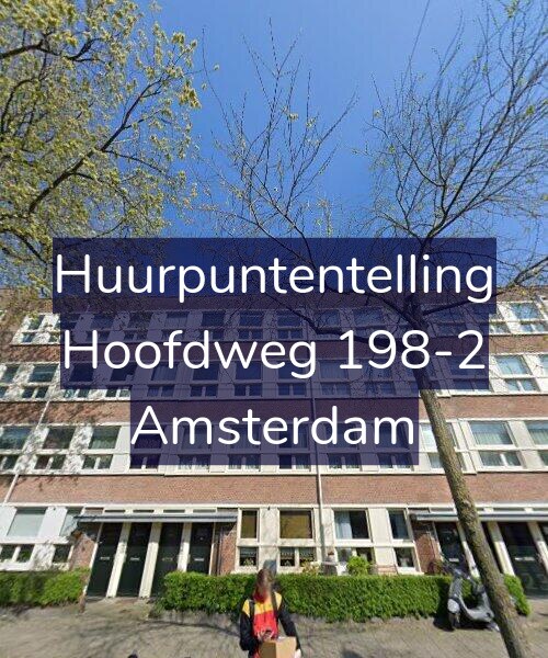 Foto gevel Huurpuntentelling voor Hoofdweg 198-2, Amsterdam