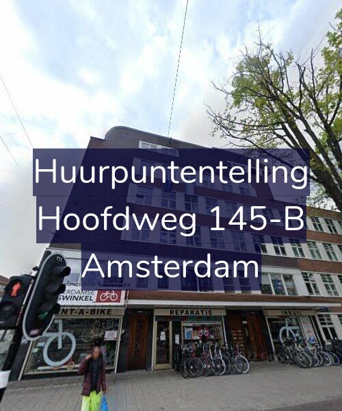 Foto gevel Huurpuntentelling voor Hoofdweg 145-B, Amsterdam