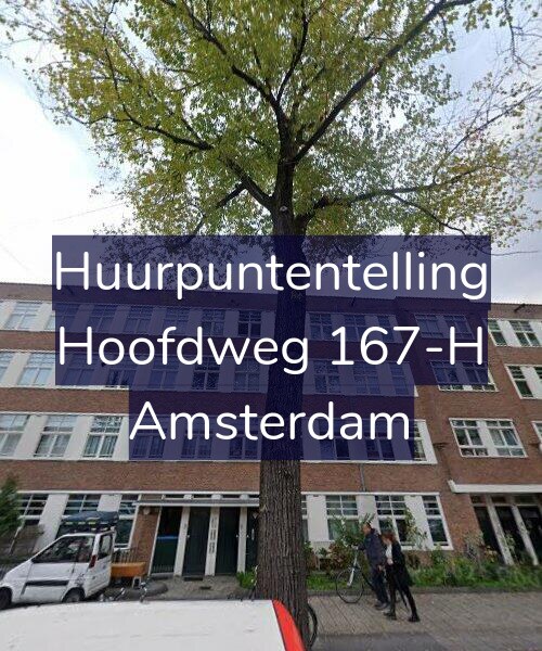 Foto gevel Huurpuntentelling voor Hoofdweg 167-H, Amsterdam