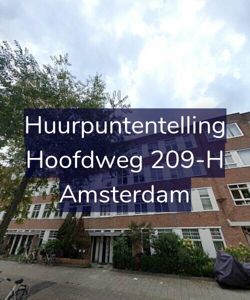 Foto gevel Huurpuntentelling voor Hoofdweg 209-H, Amsterdam