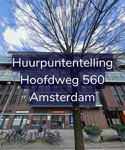 Foto gevel Huurpuntentelling voor Hoofdweg 560, Amsterdam