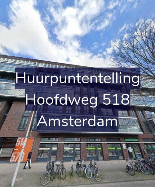 Foto gevel Huurpuntentelling voor Hoofdweg 518, Amsterdam
