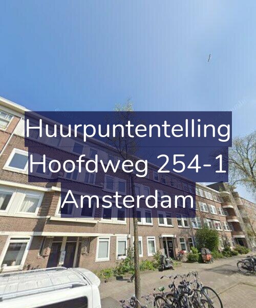 Foto gevel Huurpuntentelling voor Hoofdweg 254-1, Amsterdam