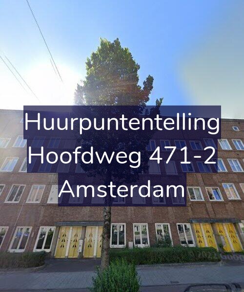 Foto gevel Huurpuntentelling voor Hoofdweg 471-2, Amsterdam