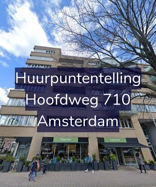Foto gevel Huurpuntentelling voor Hoofdweg 710, Amsterdam