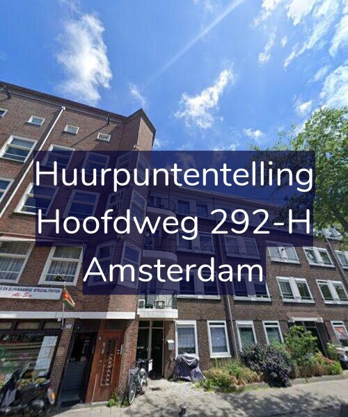 Foto gevel Huurpuntentelling voor Hoofdweg 292-H, Amsterdam