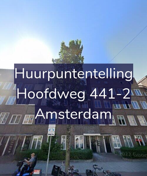 Foto gevel Huurpuntentelling voor Hoofdweg 441-2, Amsterdam