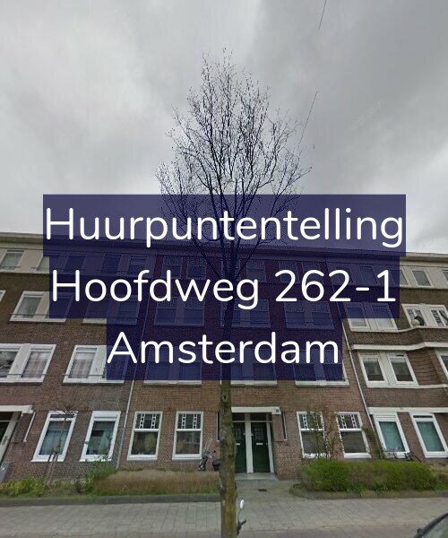 Foto gevel Huurpuntentelling voor Hoofdweg 262-1, Amsterdam