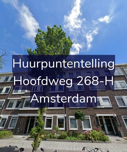 Foto gevel Huurpuntentelling voor Hoofdweg 268-H, Amsterdam